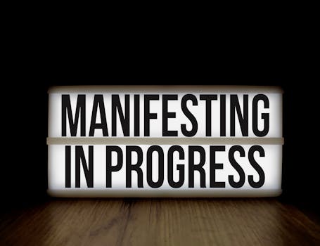 Manifesting Financial Abundance - MANIFESTING IN PROGRESS